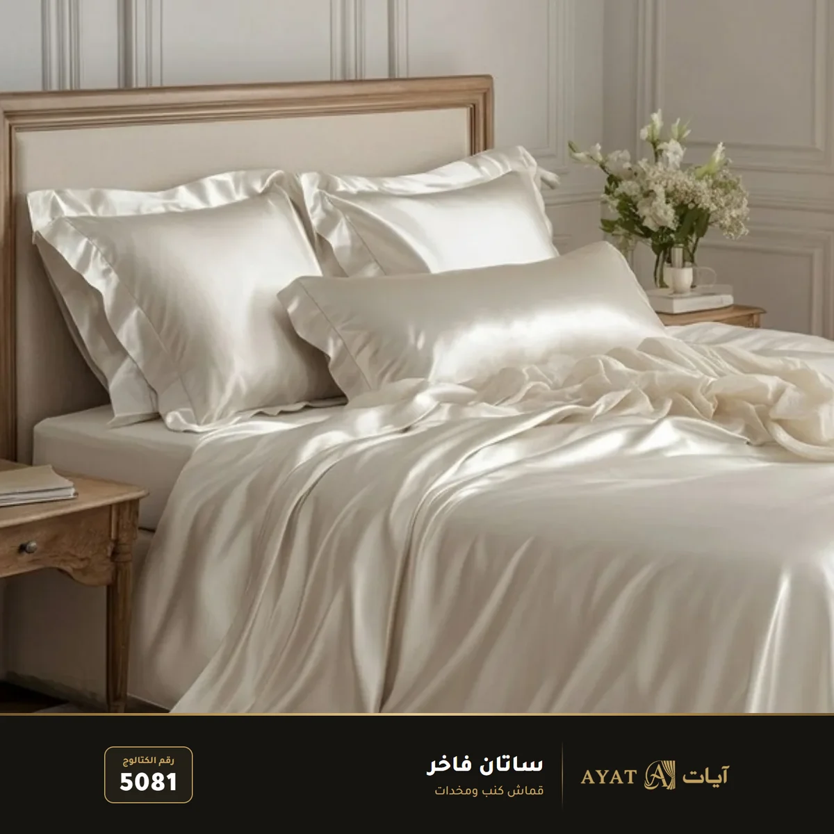 قماش ساتان فاخر 5081 - صورة 2
